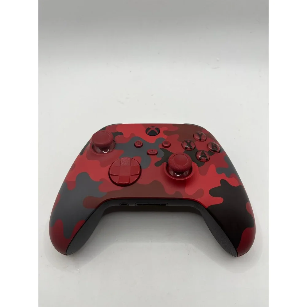 Microsoft Xbox Wireless Controller Bundle Red Camo and White Tested Working